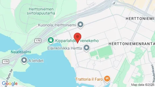 Apartments for rent i Helsinki Kaakkoinen - kort over placeringen