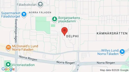 Rooms for rent in Lund - Photo from Google Street View