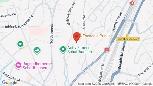 Apartments for rent i Schaffhausen - kort over placeringen