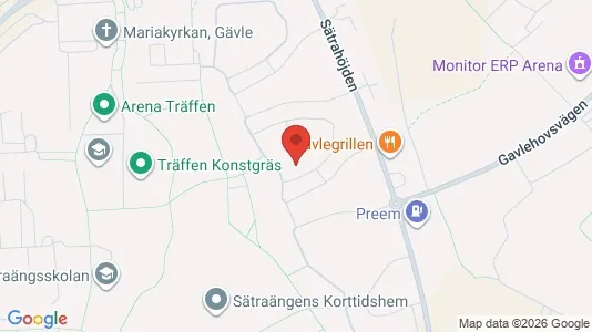 Apartments for rent i Gävle - kort over placeringen