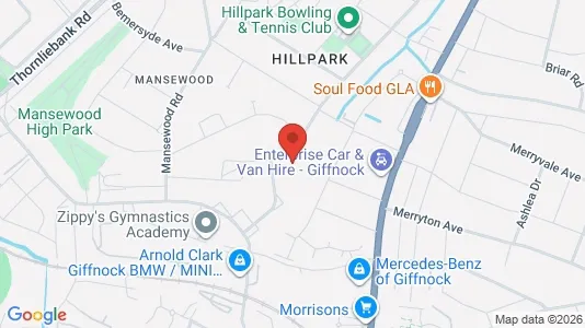 Apartments for rent i Glasgow - Lanarkshire - kort over placeringen