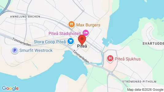 Apartments for rent in Piteå - Photo from Google Street View