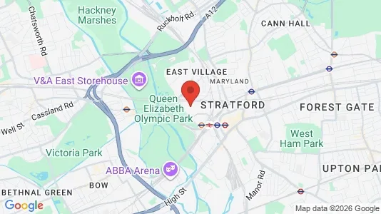 Apartments for rent i London E20 - kort over placeringen