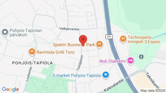 Apartments for rent i Espoo - kort over placeringen