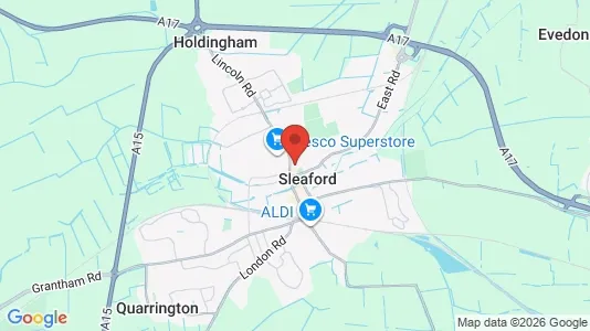 Houses for rent in Sleaford - Lincolnshire - Photo from Google Street View