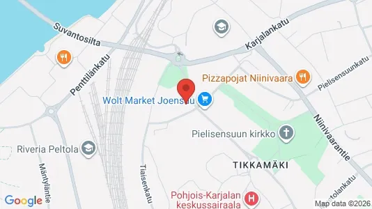 Apartments for rent in Joensuu - Photo from Google Street View