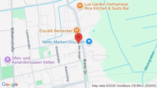 Apartments for rent i Mecklenburgische Seenplatte - kort over placeringen