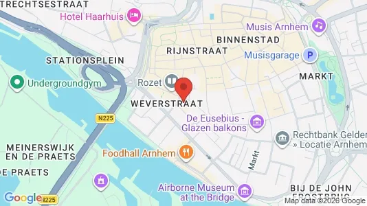 Apartments for rent i Arnhem - kort over placeringen
