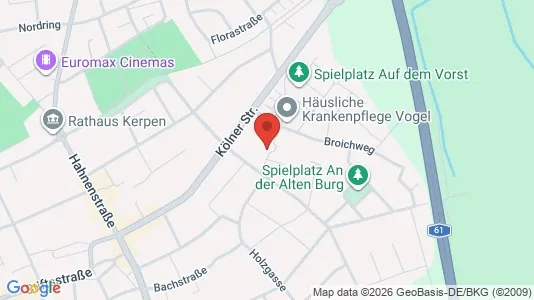 Apartments for rent i Rhein-Erft-Kreis - kort over placeringen