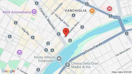 Apartments for rent i Turin - kort over placeringen
