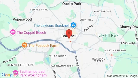 Houses for rent in Bracknell - Berkshire - Photo from Google Street View