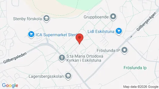 Apartments for rent i Eskilstuna - kort over placeringen