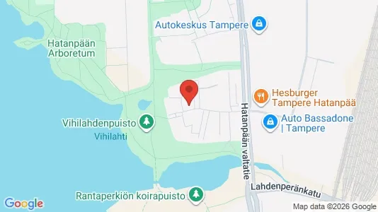 Apartments for rent i Tampere Eteläinen - kort over placeringen