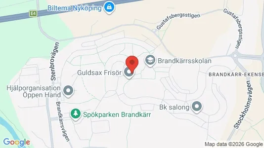 Apartments for rent i Nyköping - kort over placeringen