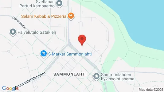 Apartments for rent i Lappeenranta - kort over placeringen