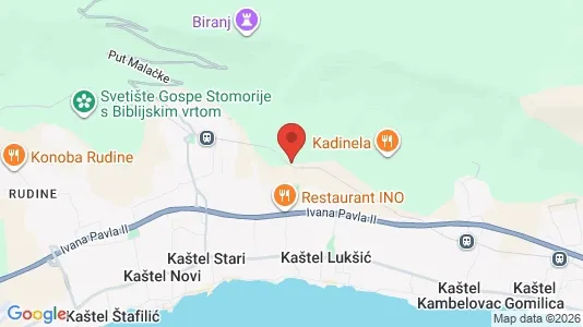 Houses for rent in Kaštela - Photo from Google Street View