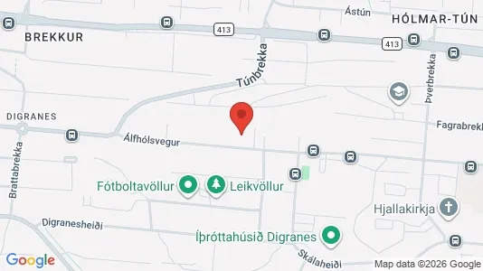 Apartments for rent in Kópavogur - Photo from Google Street View
