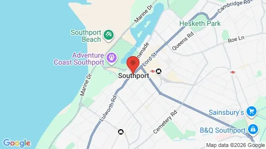 Apartments for rent in Southport - Merseyside - Photo from Google Street View