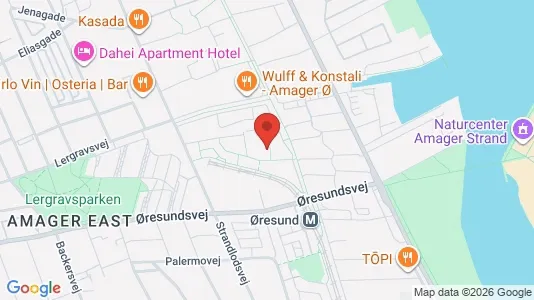 Apartments for rent i Copenhagen S - kort over placeringen