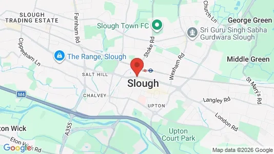 Rooms for rent in Slough - Berkshire - Photo from Google Street View