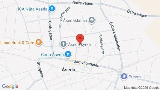 Apartments for rent i Uppvidinge - kort over placeringen