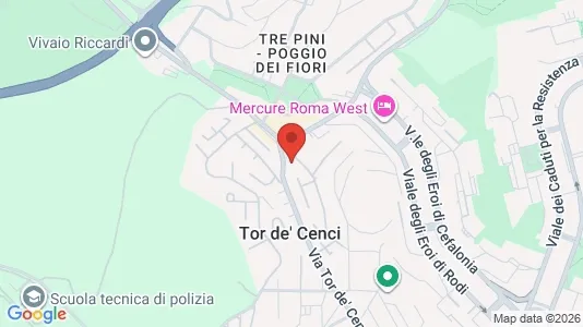 Apartments for rent i Roma Municipio IX – EUR - kort over placeringen