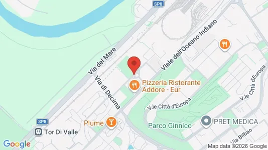 Apartments for rent i Roma Municipio IX – EUR - kort over placeringen