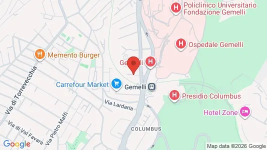 Apartments for rent i Roma Municipio XIV – Monte Mario - kort over placeringen
