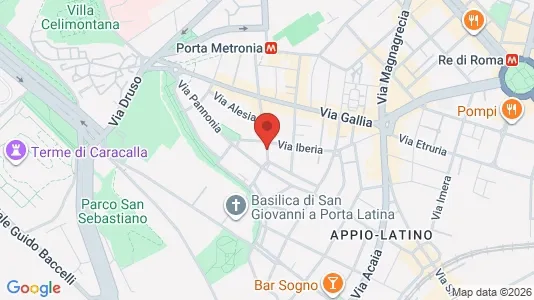 Apartments for rent i Roma Municipio VII – Appio-Latino/Tuscolano/Cinecittà - kort over placeringen