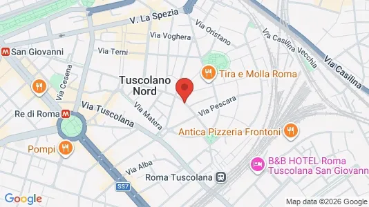 Apartments for rent i Roma Municipio VII – Appio-Latino/Tuscolano/Cinecittà - kort over placeringen