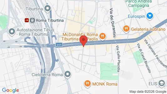 Apartments for rent i Roma Municipio IV – Tiburtino - kort over placeringen