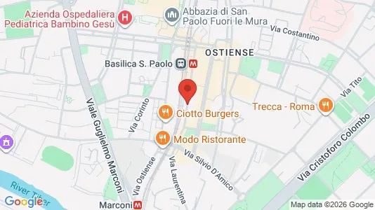 Apartments for rent i Roma Municipio VIII – Appia Antica - kort over placeringen