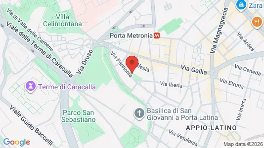 Apartments for rent i Roma Municipio VII – Appio-Latino/Tuscolano/Cinecittà - kort over placeringen
