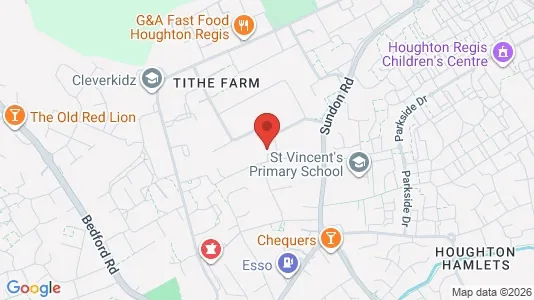 Apartments for rent i Dunstable - Bedfordshire - kort over placeringen
