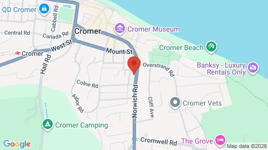 Apartments for rent in Cromer - Norfolk - Photo from Google Street View