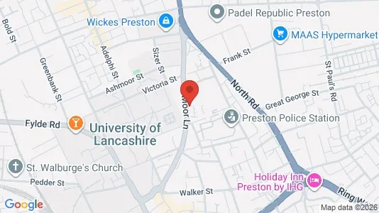 Apartments for rent in Preston - Lancashire - Photo from Google Street View