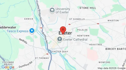 Apartments for rent in Exeter - Devon - Photo from Google Street View