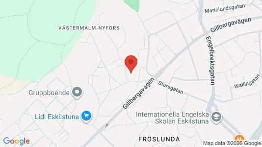 Apartments for rent i Eskilstuna - kort over placeringen