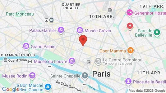 Apartments for rent in Paris 2ème arrondissement - Bourse - Photo from Google Street View