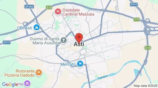 Apartments for rent in Asti - Photo from Google Street View
