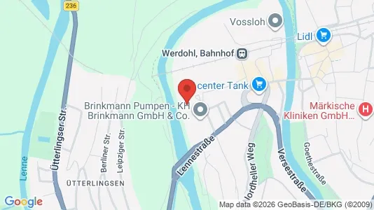 Apartments for rent i Märkischer Kreis - kort over placeringen