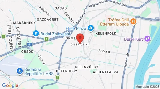 Apartments for rent in Budapest Újbuda - Photo from Google Street View