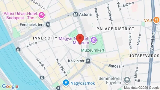 Apartments for rent in Budapest Belváros-Lipótváros - Photo from Google Street View