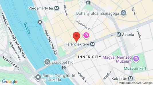 Apartments for rent in Budapest Belváros-Lipótváros - Photo from Google Street View
