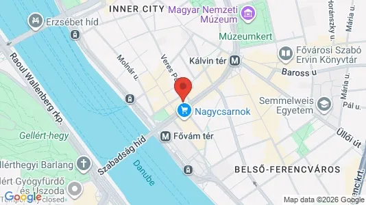 Apartments for rent i Budapest Ferencváros - kort over placeringen