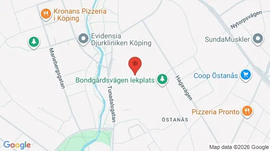 Apartments for rent i Köping - kort over placeringen