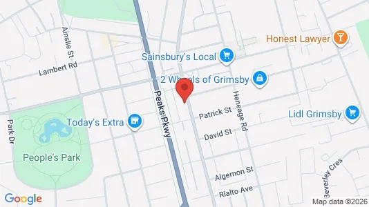 Apartments for rent i Grimsby - South Humberside - kort over placeringen