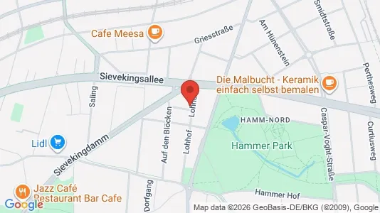 Apartments for rent i Hamburg Mitte - kort over placeringen