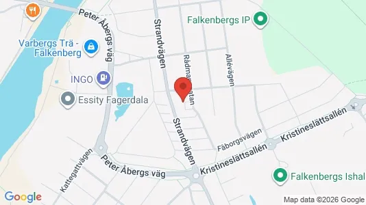 Apartments for rent in Falkenberg - Photo from Google Street View