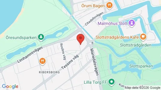 Apartments for rent i Malmö City - kort over placeringen